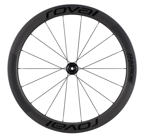 Roval Rapide CLX II satin carbon/gloss black 700c Front