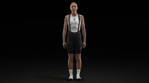 S-Works Race-Trgershorts Damen schwarz