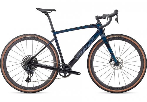 Specialized Diverge Expert Carbon gloss teal tint/carbon/limestone/wild 58