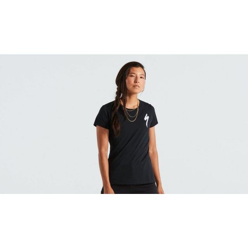 Specialized Womens S-Logo Short Sleeve T-Shirt black XS