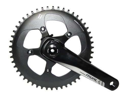 SRAM Rival1 Kurbelgarnitur BB30 42 Z. 170mm schwarz, 10/11-f., ohne Lager