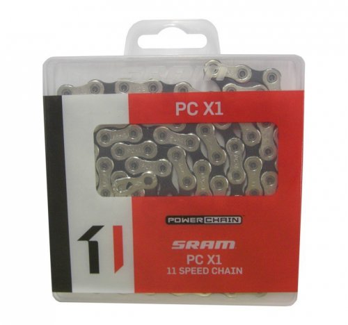 SRAM Schaltungskette Sram PCX1 SolidPin, 118 Glieder 11-fach mit Power-Lock speed