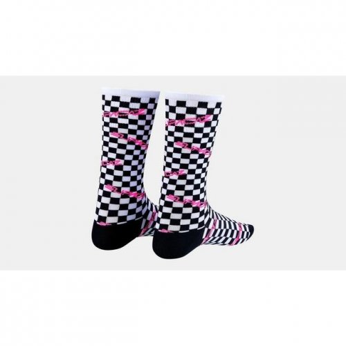 SUPACAZ SupaSox Rad Sock checkerz L