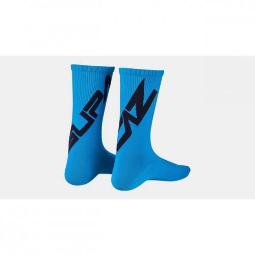 SUPACAZ SupaSox Twisted Sock black/neon blue