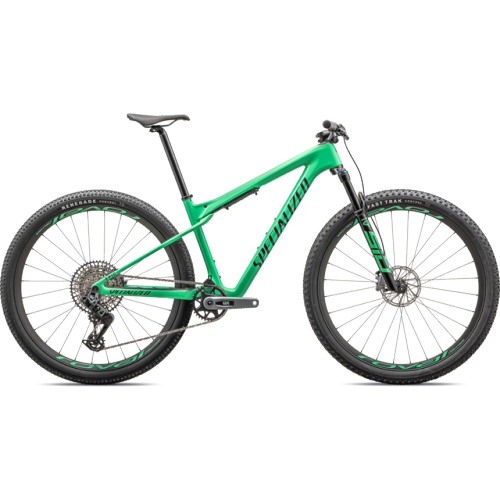 Specialized Epic WC Expert gloss electric green / forest green pearl S