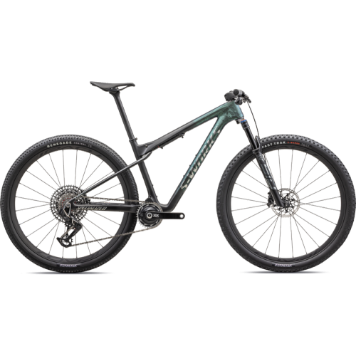 Specialized S-Works Epic World Cup satin chameleon lapis tint granite / brushed chrome L