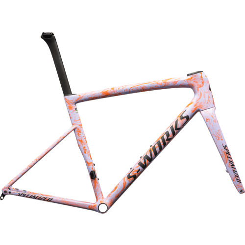 Specialized S-Works Tarmac SL8 Frameset satin powder indigo / amber glow strata / obsidian