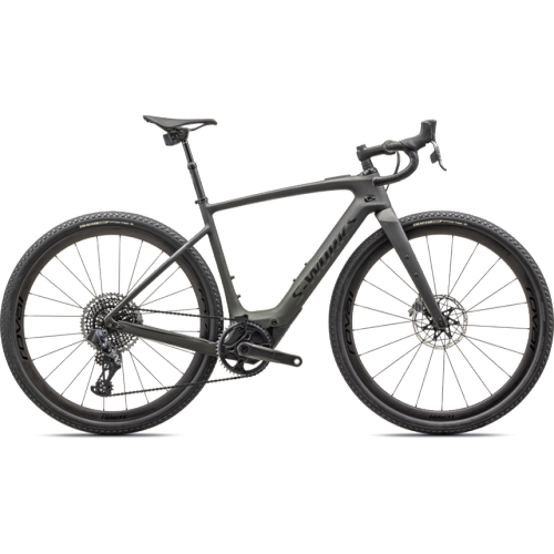 Specialized S-Works Turbo Creo 2 satin forest green carb dark moss green speckle