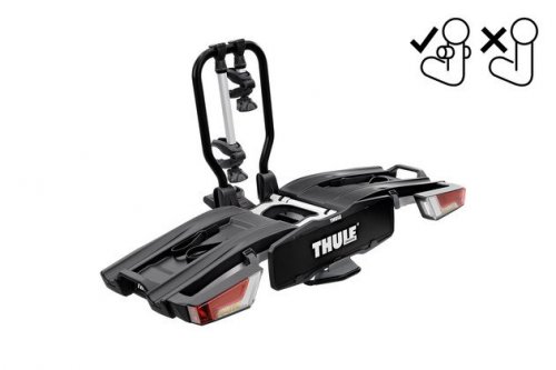 THULE Hecktrger EasyFold XT F2 Fahrrder 13pin (nur FIX4BIKE-Anhngerkupplungen)