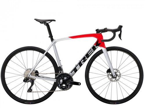 TREK Emonda SL 6 Di2 quicksilver/radioactive red