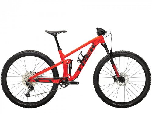 TREK Top Fuel 5 Deore radioactive red