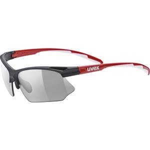 UVEX sportstyle 802 vario schwarz/rot/weiss