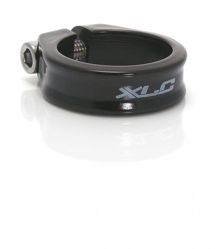 XLC Sattelsttz-Klemmring PC-B01 Alu 34,9mm, schwarz mit Inbuss.