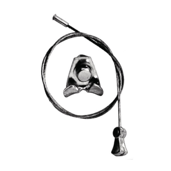 Querzug für Canti-Bremse universal 380mm mit Kabelhalter