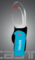 bikepirat.at Teamwear bibshort Pirate-Black