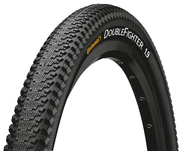 Continental Double Fighter III 24x2.0" 50-507 schwarz (50-507)