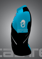 bikepirat.at Teamwear Jersey Pirate-Black kurzarm