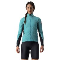 Castelli Unlimited Puffy Jacket Woman türkis