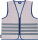 ABUS LUMINO Urban Weste Kids silber