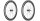 Panchowheels Laufradset Rush 60 GranFondoSeriers, Disc Clincher / Pancho Nabe Centerlock