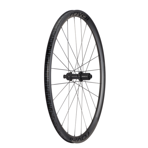 Roval Alpinist CLX II satin carbon/gloss black 700c Rear