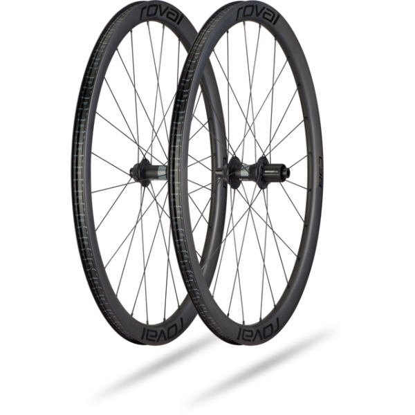 Roval Rapide C 38 Laufradsatz Satin Carbon/Black