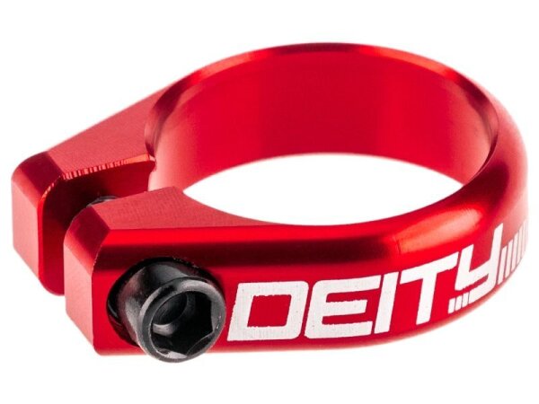 Deity Circuit Sattelklemme rot
