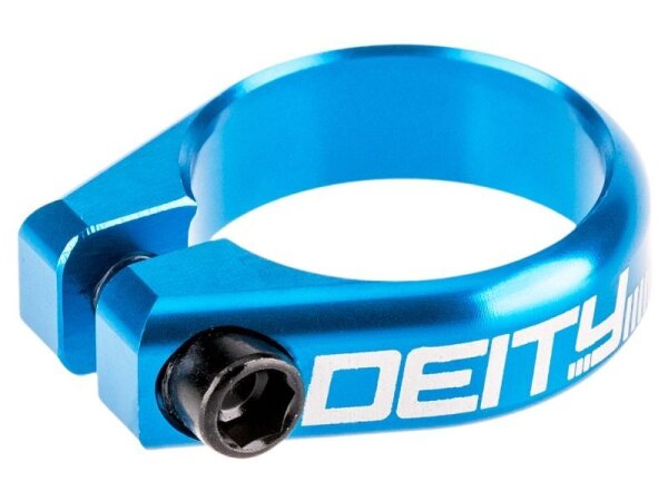 Deity Circuit Sattelklemme blau