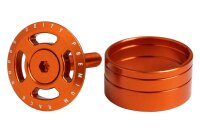 Deity Crosshair Headset Kappen orange