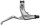 Shimano Bremshebel rechts Deore T610 silber