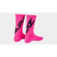 SUPACAZ SupaSox Twisted Sock black/neon pink