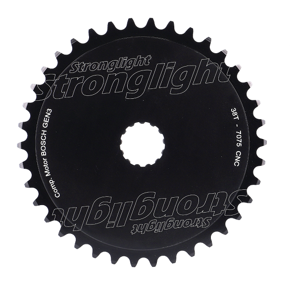 Stronglight Kettenblatt E-Bike BoschGen3, 38 Z., f. chainglider, direct mount