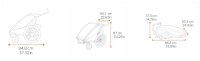 Thule Chariot Cross 2 Single Faded Khaki