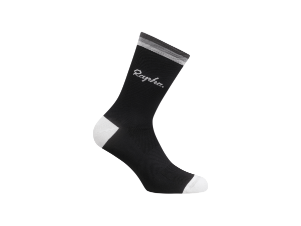 Rapha Logo Radsocke black XL