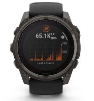 Garmin Fenix 8 - 51 mm, Solar Sapphire graphit/titan...