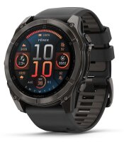 Garmin Fenix 8 - 51 mm, Amoled Sapphire schwarz/carbongrau