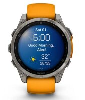 Garmin Fenix 8 - 47 mm, Amoled Sapphire graphit/titanium...