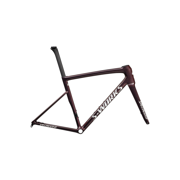 Specialized S-Works Tarmac SL8 Frameset gloss solidity / red to black pearl / metallic white silver