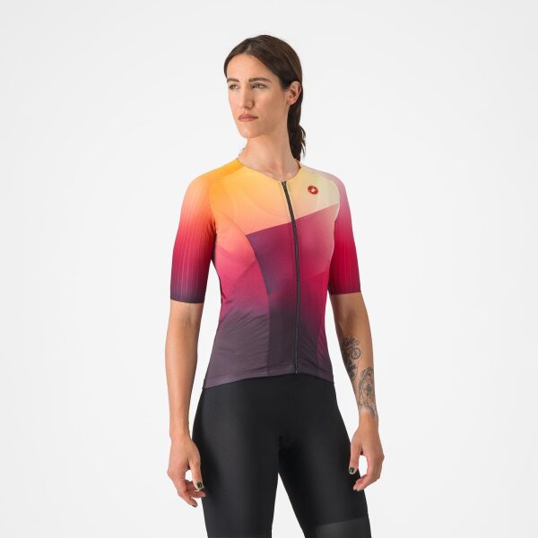 Castelli Free Speed 3 W Race Top dark night shade/vivid orange