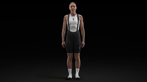 S-Works Race-Trägershorts Damen schwarz