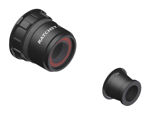 DT Swiss Rotor Kit Road SRAM XDR (AXDR) Alu, für 12/142mm, Ratchet EXP