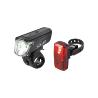 XLC LED Batterie Beleuchtungsset Capella CL-S20