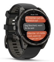 Garmin Fenix 8 Pro - 47 mm, Amoled Sapphire schwarz/titan...