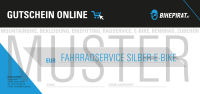 Gutschein "Fahrradservice Silber e-bike" zum...