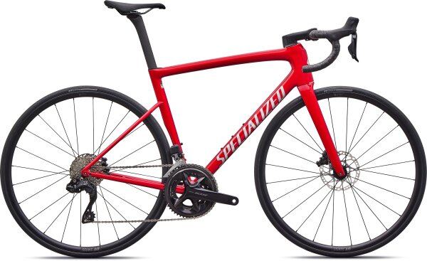Specialized Tarmac SL8 Comp gloss red tint over silver dust/silver dust