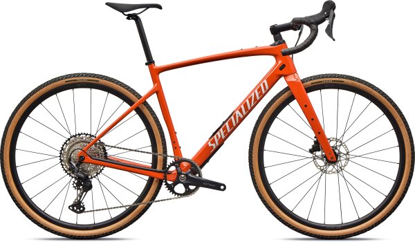 Specialized Diverge 4 Sport Carbon deep orange/dune white