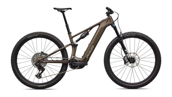 Specialized Turbo Levo R Comp gloss gunmetal / white mountains