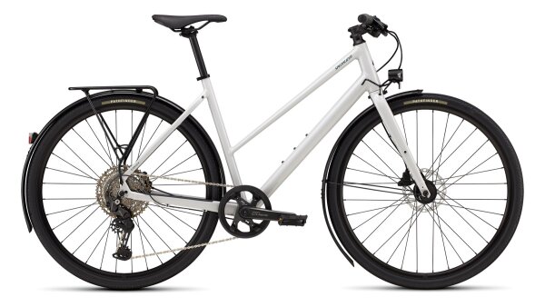 Specialized Sirrus X 3.0 EQ Step Through gloss dove grey/metallic pine frost reflective