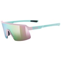 Uvex Dyrt Jr. pink-green matt/mirror pink