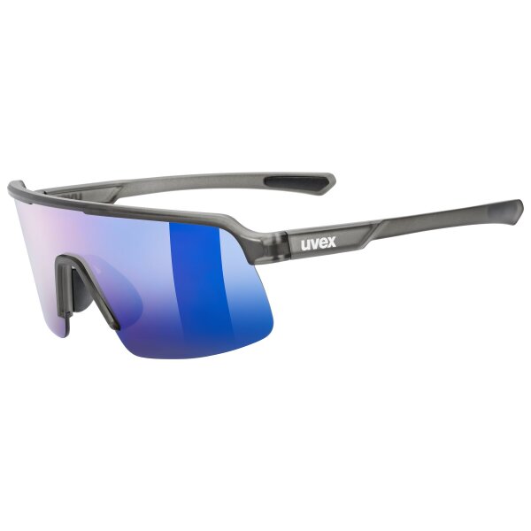 Uvex Dyrt Jr. smoke matt/mirror blue